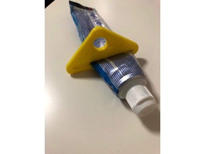 paramétrico espremedor de pasta dente dentes 3d print model - Mito3D