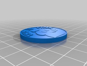 fine coin 3d printing 3d print model - Mito3D