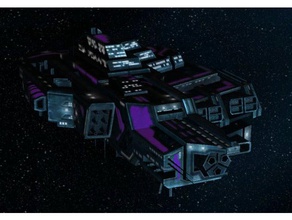 marza dreadnought video Spiele battleship starship video-Spiel 3d print model - Mito3D
