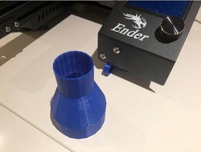 anp flange 3d impressão tubo adaptador 3d print model - Mito3D