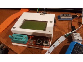 18650 boîte de testeur transistor fish8840 l'électronique 3d print model - Mito3D