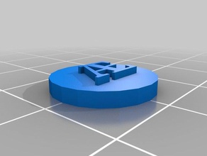 keyforge aember token-Schlüssel - Spielzeug Spiel Zubehör keyforge-Taste token 3d print model - Mito3D