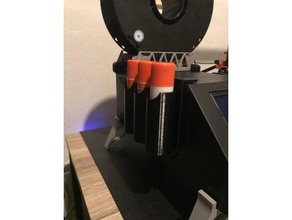 simple jumbo glue stick holder 3d printer accessories cr-10 creality 3d print model - Mito3D