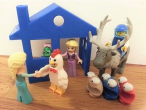 küçük oyun evi mizahı 3d print model - Mito3D