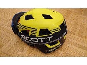 ski goggles clip 7idp m5 bike helmet sport outdoors bicycle biking mountain retainer 3d print model - Mito3D
