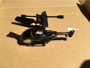 tail blade qs 5010 helicopter rc vehicles 3d print model - Mito3D