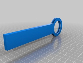 flat hinge replacement parts 3d print model - Mito3D