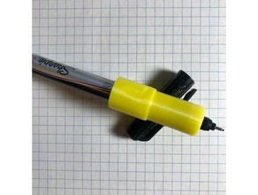 silhouette cameo sharpie kalem sahibi sanat araçlar tutucu 3d print model - Mito3D