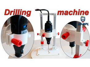 drilling machine tools 3d printer printing 3d print model - Mito3D