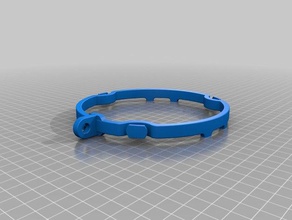 Alternative äußeren ring blue yeti usb-Mikrofon Schwingungsdämpfer audio 3d print model - Mito3D
