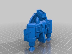 remora savaşçı oyuncak oyun aksesuarlar 40k tau warhammer 3d print model - Mito3D
