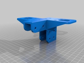 anet a2 axis extruder bracket 3d printer accessories 3d print model - Mito3D