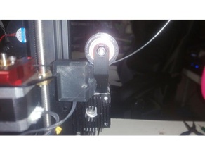 combination filament guide sensor 3d printer accessories ender 3 3d print model - Mito3D
