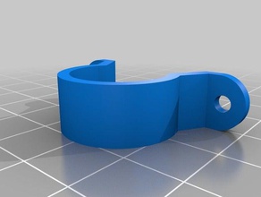 18mm tuyau flexible clip bricolage 3d print model - Mito3D