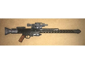 ig-88 dlt-20a fusil blaster pièces jouet jeu accessoires un chasseur de primes e11 ig88 jedi star wars stg44 3d print model - Mito3D