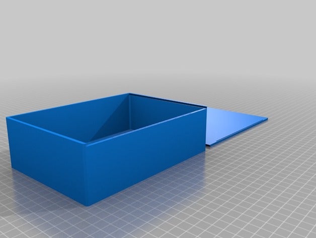 meine individuelle box Schiebe-top v2 Container 3D print model - Mito3D