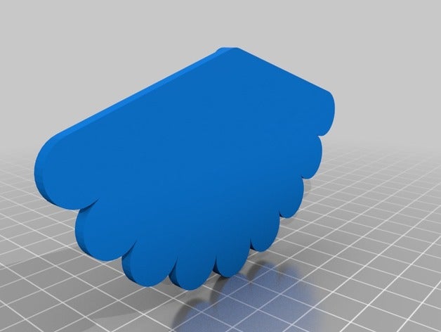 miraculeuse paon 3d de l'imprimante accessoires la coccinelle pavo real wepaon 3D print model - Mito3D