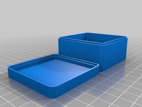 ressources du couvercle de la boîte concordia l'organisation personnalisé 3d print model - Mito3D