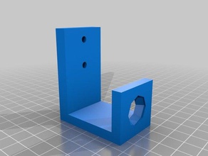 simple computer wall mount 3d print model - Mito3D