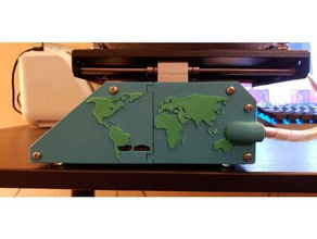 monoprice mini Seitenteil earth edition 3d Drucker Teile 3d print model - Mito3D