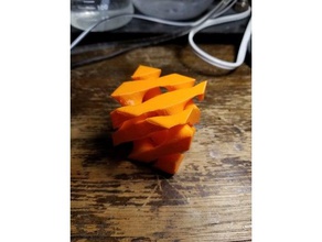 d-Typ minimale Oberfläche labyrinthische Wege math Mathe-Kunst 3d print model - Mito3D