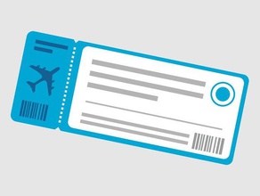 Flugticket durchsucht Replikate Flugzeug ticket 3d print model - Mito3D