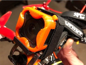 armattan rooster chameleon ti gopro session case mount rc vehicles 3d print model - Mito3D
