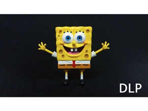 spongebob squarepants oyuncaklar oyunlar çizgi film karakter isolid 3d print model - Mito3D