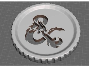d&d inspiration maker token games dungeons dragons 3d print model - Mito3D