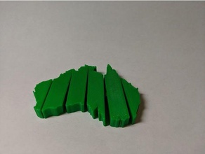 bendy australia art 3d print model - Mito3D