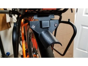 ibera bike rack tail light mount sport outdoors 3d print model - Mito3D