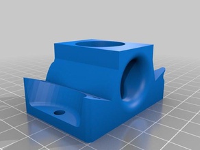 robo r1+ v6 hotend ronde double de montage ventilateur linceuls 3d l'imprimante pièces robo3d r1 3d print model - Mito3D