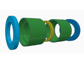 ender 3 filament roller 3d printer parts holder 3d print model - Mito3D