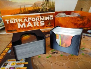 caja para cartas la terraformation de mars les jouets jeux cartes 3d print model - Mito3D