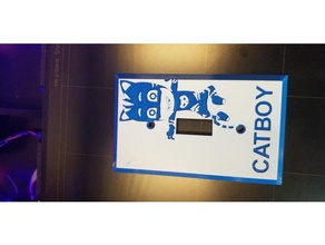 catboy lightswitch tampa família 3d print model - Mito3D