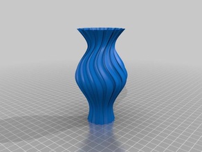 güzel bir vazo dekor 3d print model - Mito3D