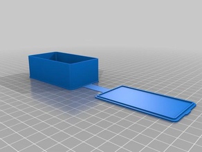 meine individuelle Fall rechteckig Container 3d print model - Mito3D