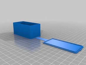 meine individuelle Fall rechteckig Container 3d print model - Mito3D