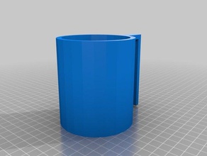 einfache Becher Container cup einfach nützlich 3d print model - Mito3D