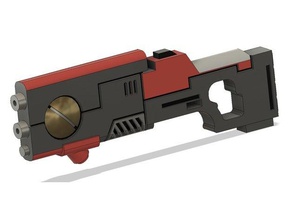 blaster toy game accessories 28mm heroic scale shotgun wargaming warhammer 40k 3d print model - Mito3D