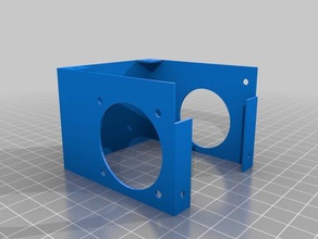 anycubic i3 mega hotend fanbox 3d printer parts 3d print model - Mito3D