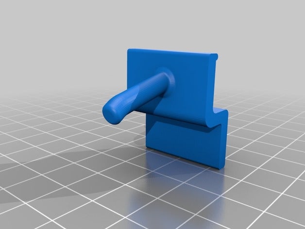 çıta duvar hooks hobi 3D print model - Mito3D