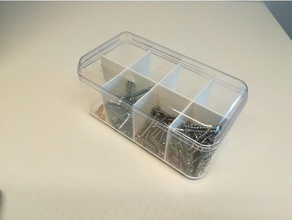 ferrero rocher scatola di stoccaggio organizzazione piccole parti contenitore 3d print model - Mito3D