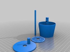 solo cup parts washer hand tools 3d print model - Mito3D