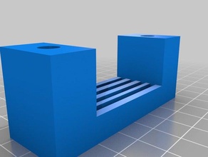 support rectangular inductive sensor 40x40 ifm turck engineering 3d print model - Mito3D