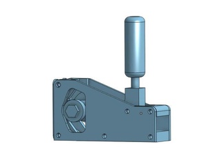 levier de vitesses séquentielle l'automobile logitech simracing thrustmaster 3d print model - Mito3D