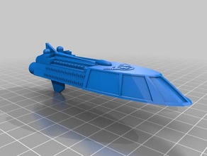 rogue trader avenger sınıfı man owar 3d baskı savaş filosu Gotik 3d print model - Mito3D