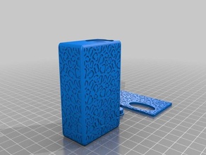 boîte de léopard 3d l'impression vapoter mod 3d print model - Mito3D