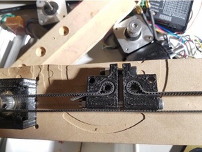 gt2 belt clamp tensioner 3d printer parts 3d print model - Mito3D