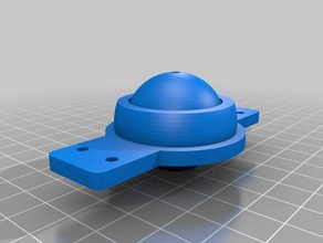 boîtier plexy glas de filaments balle guide 3d les imprimantes 3d print model - Mito3D
